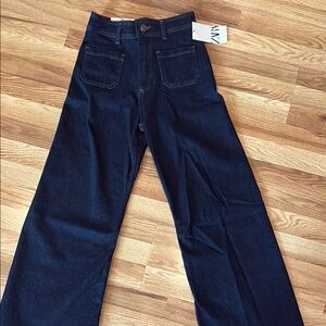 Zara Marine Straight Jeans